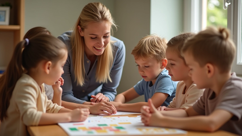 Educator with Students